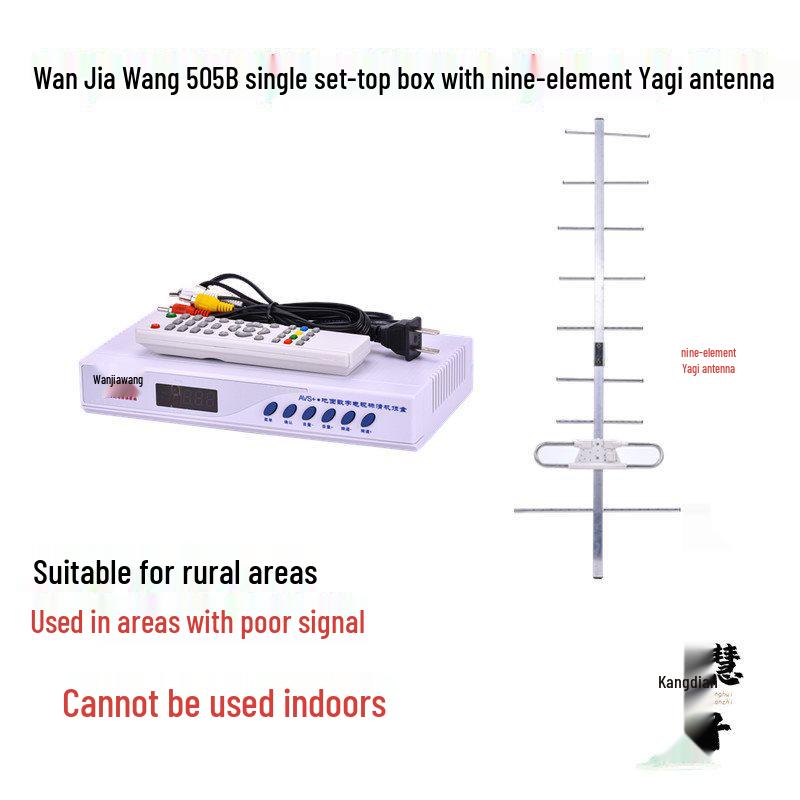 Old-Fashioned DTMB Indoor/Outdoor Digital HDTV Antenna