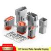 DT Series 2-12 Pin Waterproof Auto Connector (Deutsch Type) with Crimped Terminals