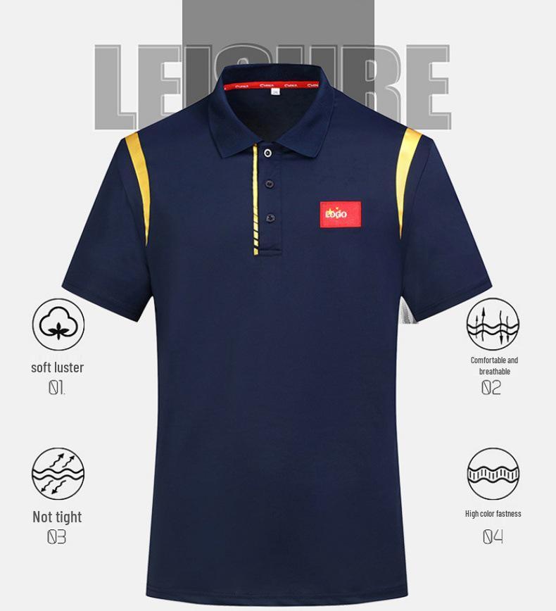 Chinese Team Quick-Dry Collared T-Shirt for Men & Women: Athletes, Coaches, Referees, National Uniform Polo Custom