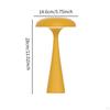 Table Lamp Accent Bedside 3 Color Modes Simple Dimmable Touch Night for Study Living