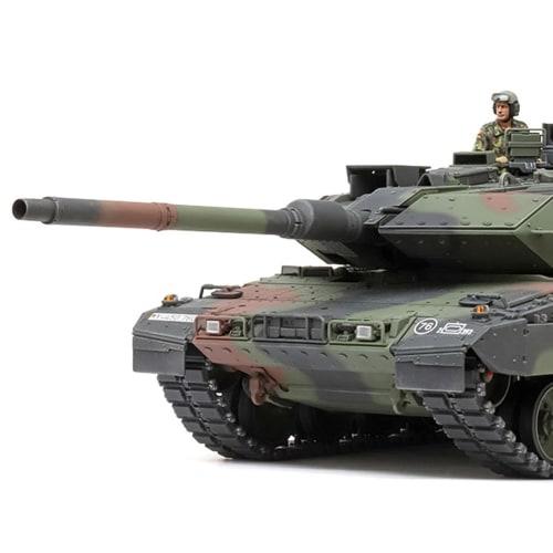 Tamiya 1/35 Detail Up Series No.94 German Federal Main Battle Tank Leopard 2 A7V Metal Gun Barrel Plastic Model Parts 12694