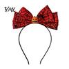Eye Catching Festival Hair Accessories Halloween Headband with Spider Web Bow And Eyeball/Pumpkin/Ghost Decor for Lightweight Adults Kids Cosplay