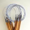 Bamboo Steel Circular & Straight Knitting Needles for Sweaters, Scarves, & Sleeves