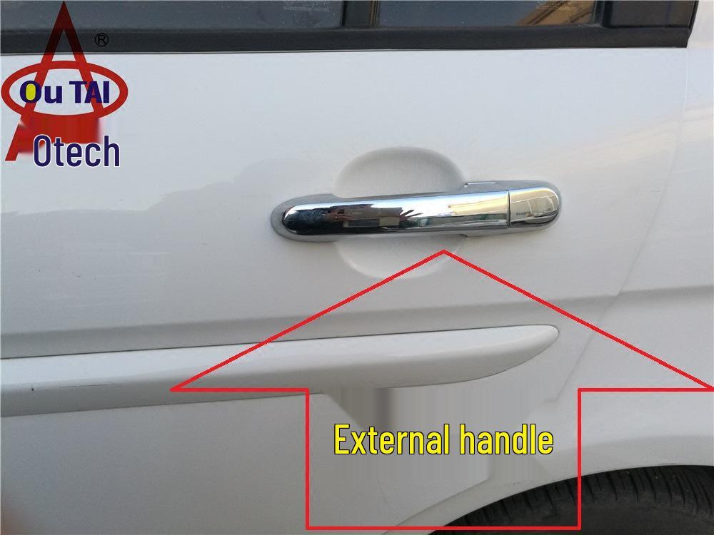 Outai Modern Accent Outer Door Handle & Protective Sticker for Old Accent Modification