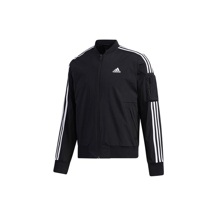 adidas Must Haves Jacket BOMB 3-Stripes - Black Men s GH4802 S