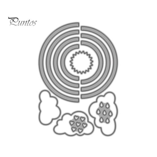 

Радужное облако, вырубные штампы, сделай сам, скрапбук, тиснение, бумажная карта, альбом, трафарет для рукоделия серебряный