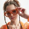 New Oversized Square Women Sunglasses Vintage Designer Fashion Sun Glasses Big Shades Men Luxury Brand Female  Uv400