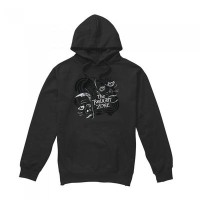 The Twilight Zone Unisex Adult Strange Faces Hoodie