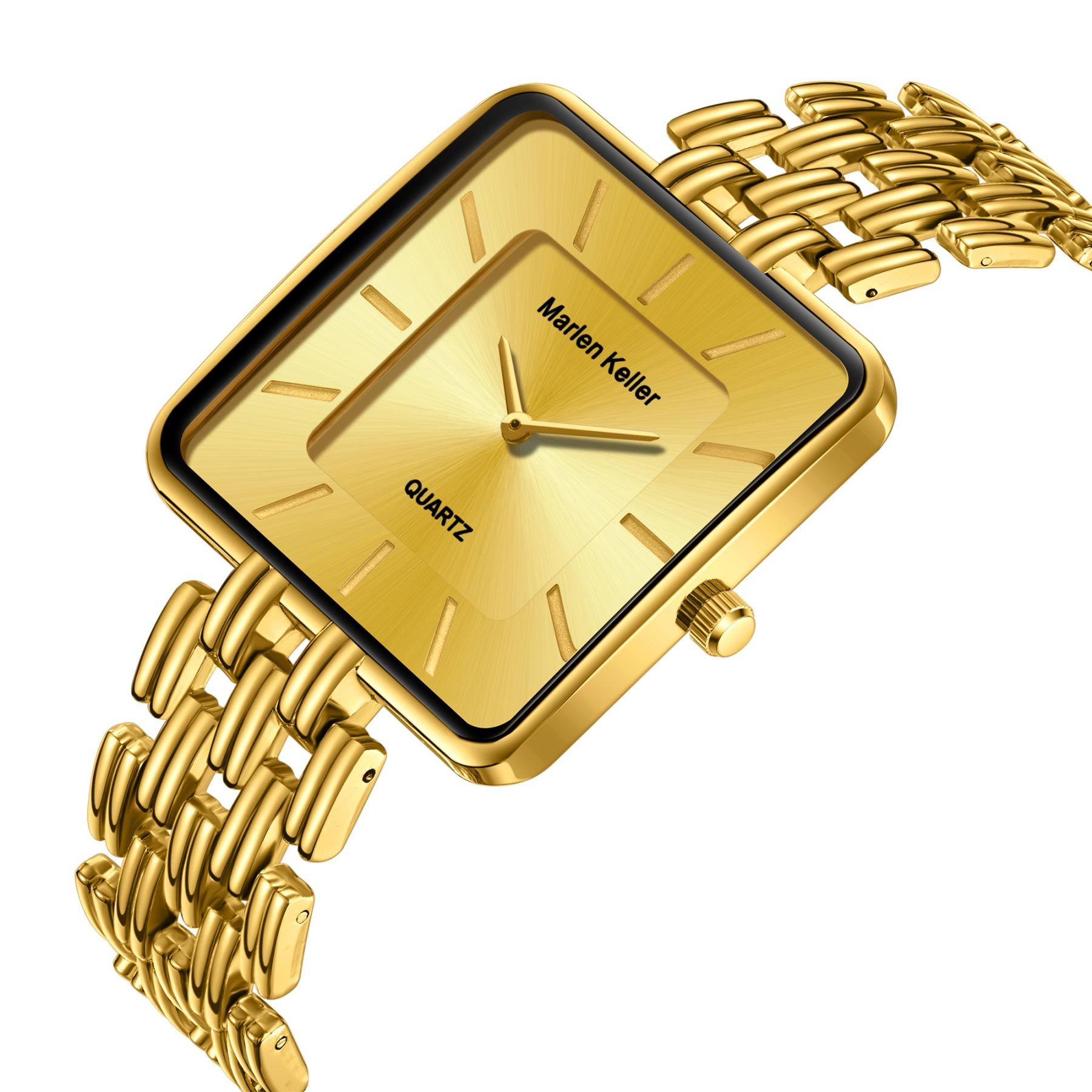 

Women s Fashion Casual Square Watch Bracelet Quartz Watch Stainless Steel Watch