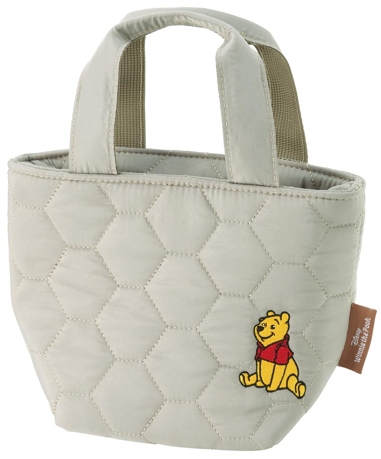 

Skater Quilted Insulated Lunch Bag for Lunch and Soup x x Disney Winnie the Pooh Funny Face Design Jars, 23.5cm 11.5cm 15.5cm (H), (KKLB1)
