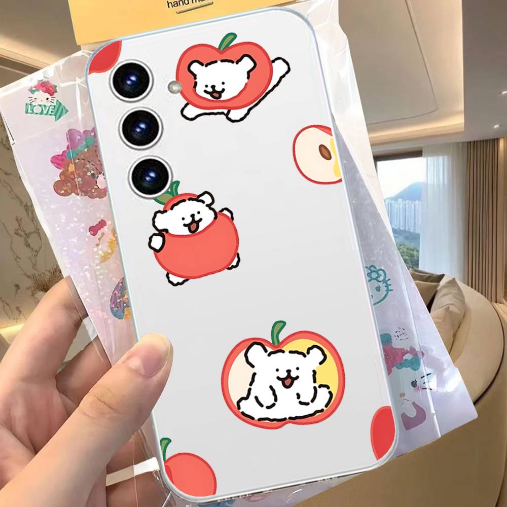 

Cute M-Maltese-S For Samsung Galaxy A52 A12 A51 S21 Edge S22ULTRA S23 S20LITE Plus Ultra Transparent Cover A12