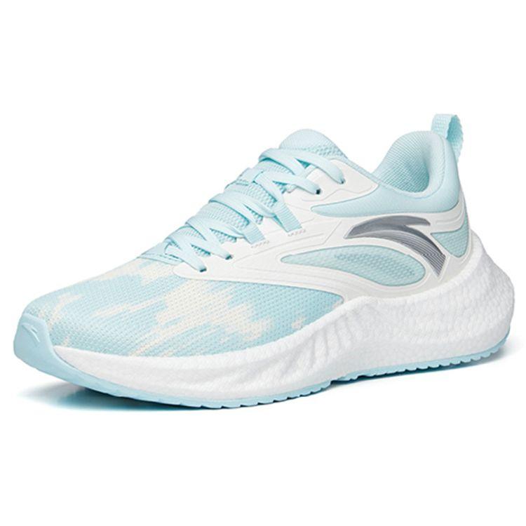Anta Mars Foam Comfortable Cushioning Lightweight Low-Top Running Shoes Women sneaker Blue White 122235566-6