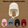 Windproof Knitted Wool Hat Thick Lei Feng Hat Versatile Winter Hat  Autumn Winter