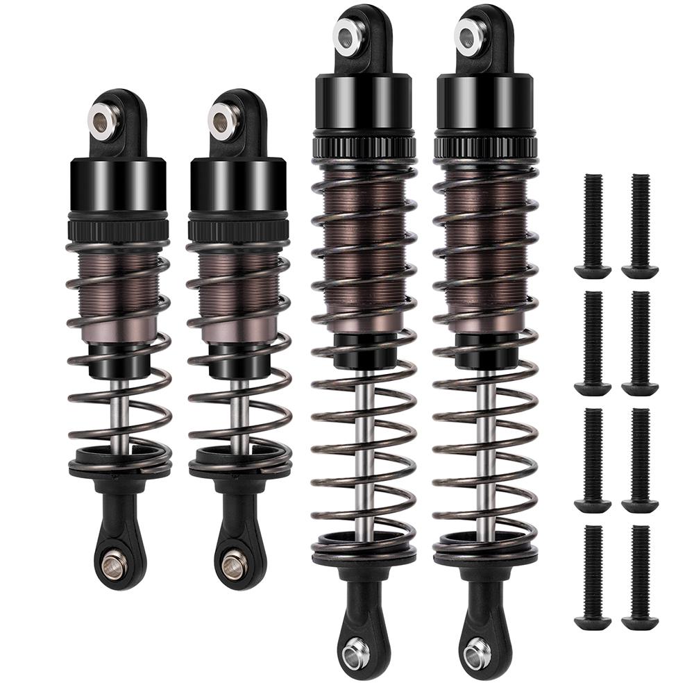 AXSPEED Aluminum Oil Filled Shock Absorbers Front Rear Dampers for 1/10 Tamiya TT-02B DT-02 DT-03 DF-02 RC Drift Car Parts