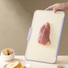 Non-Slip Charcuterie Board Plastic Chopping Board Easy To Clean Cutting Board  For Seafood
