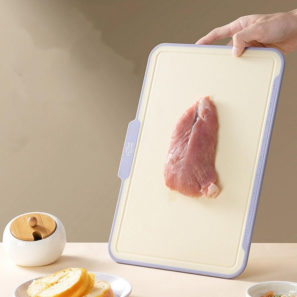 Non-Slip Charcuterie Board Plastic Chopping Board Easy To Clean Cutting Board  For Seafood