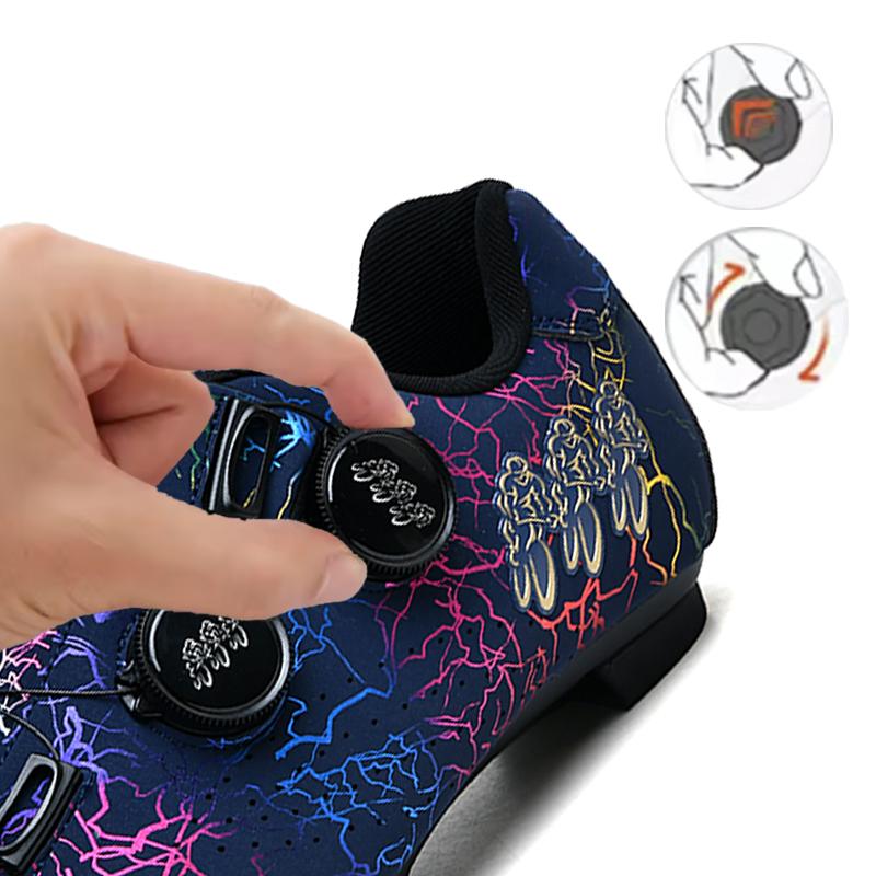 CC chengta Cycling Shoes Men Road Self-Locking Cycling Shoes Outdoor MTB Mountain Cycling Shoes SPD Racing Cycling Sports Shoes