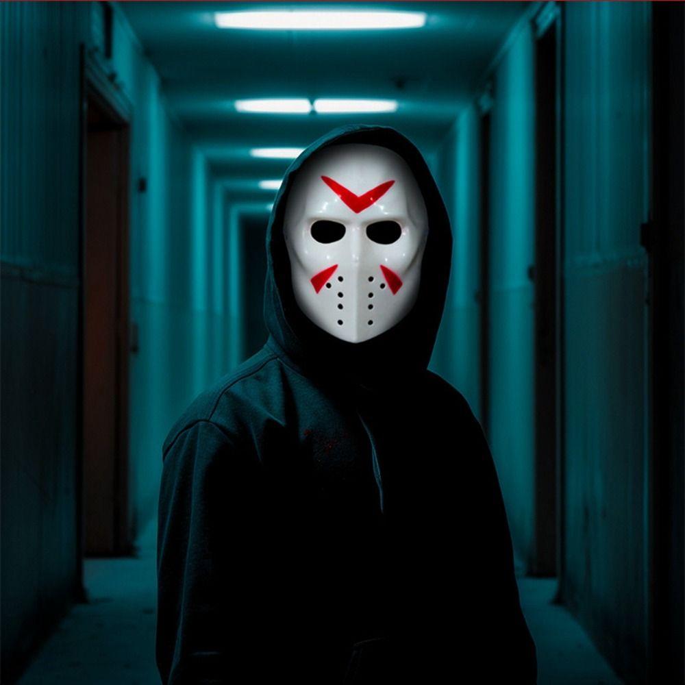 Costume Props Hockey Mask Party Mask Props Cosplay Headwear Cosplay Mask Masquerade Festival Plastic Halloween Mask Cosplay