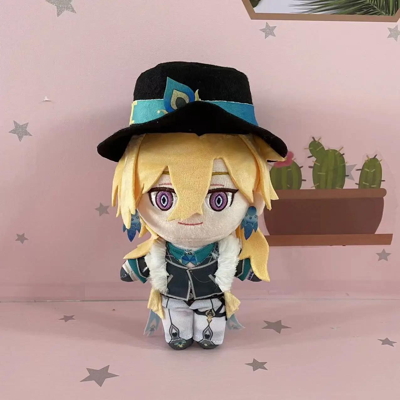 Honkai: Star Rail Aventurine Plüschtier 20cm Cartoon Cosplay Niedliches Weiches Kuschelkissen Geschenk 20cm