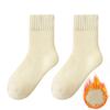 Womens Winter Warm Socks Thicken Thermal Socks Wool Cashmere Socks Snow Sweet Soft Cotton Knitted Room Floor Sleep Socks