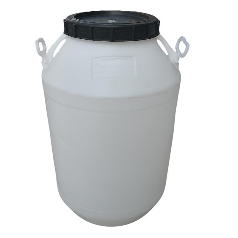 

100L White Plastic Round Storage Barrel with Lid