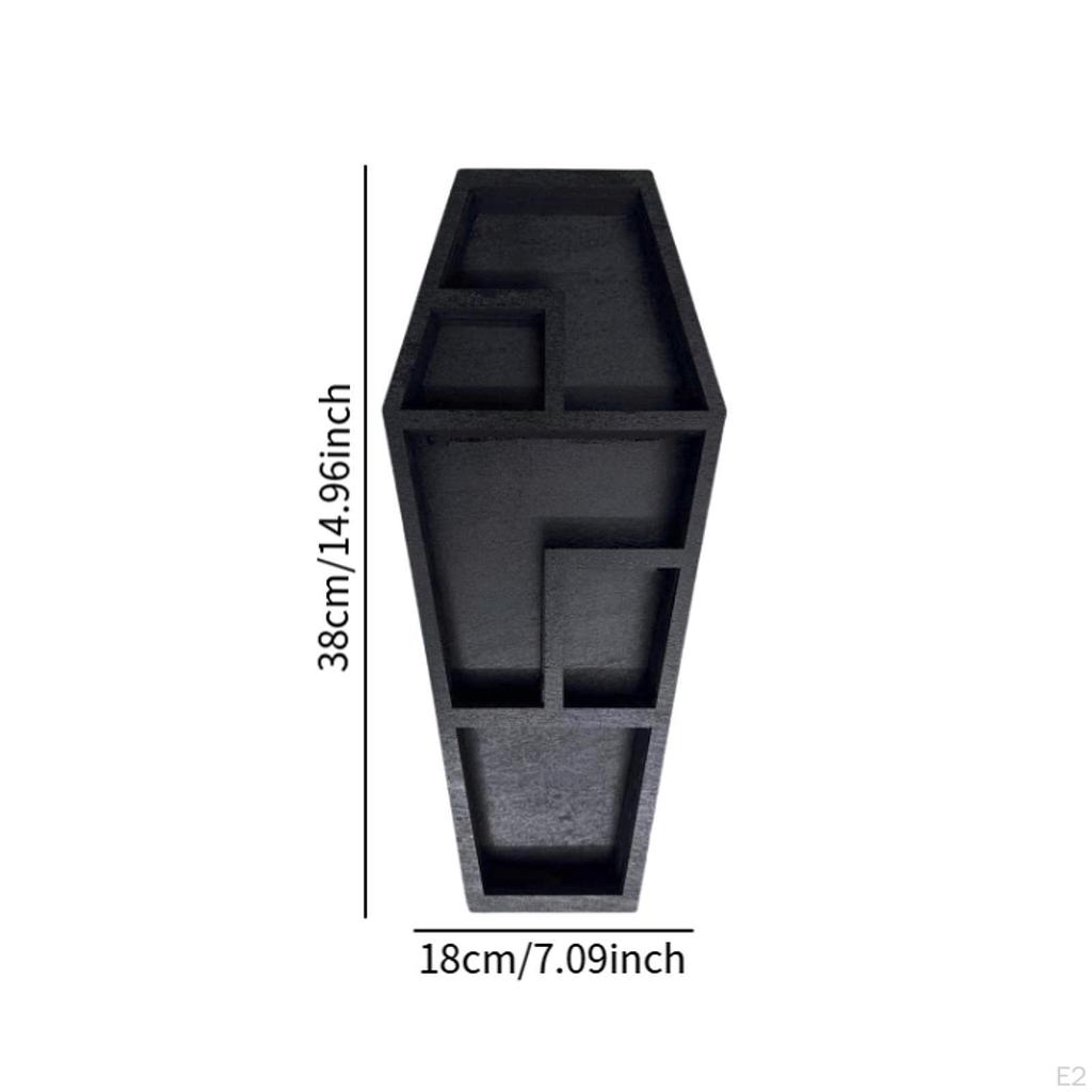 Antique Wood Shelf Stand, Versatile Floating Organizer for Apartment Use