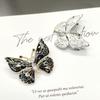 Elegante Broche de Mariposa Pin Aceite de Goteo Aleación, Hebilla Versátil Minimalista para Bufanda Accesorio de Ramillete