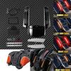 Motorcycle Rear Fender Extension Fascia With LED Turn Signal Brake Light For Harley Touring 2009-Up Road King Ultra Limited FLHX