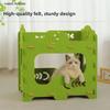 All-in-one Cat Castle House Multi-layer Cat Climbing Frame Japanese Style Cat House  Pet Supplies
