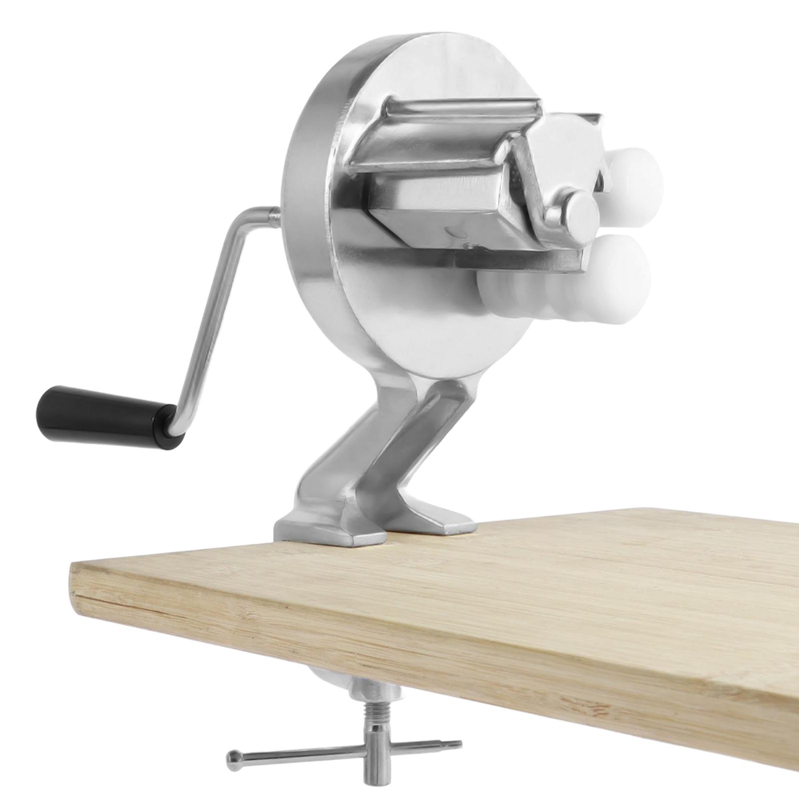 

Машина для приготовления макарон Cavatelli, ручная машина для приготовления лапши из алюминиевого сплава для кухни, портативная ручная машина для приготовления пасты серебряный