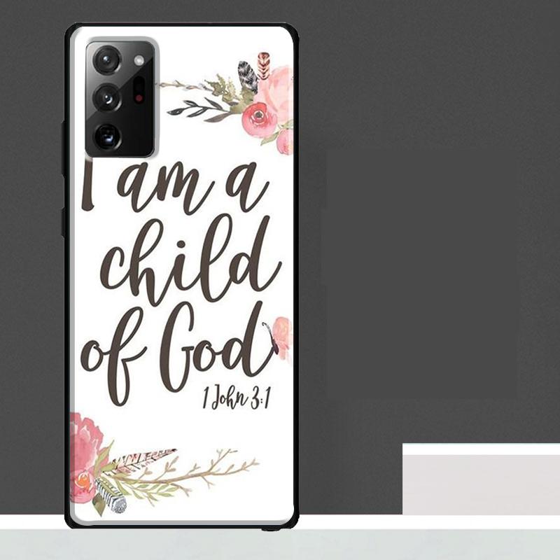 

Bible Verse Quotes Case For Samsung Galaxy S25 S24 S23 Ultra S9 S10 S20 S21 S22 Plus S23 FE S25 FE Phone Cover Galaxy S22 Plus