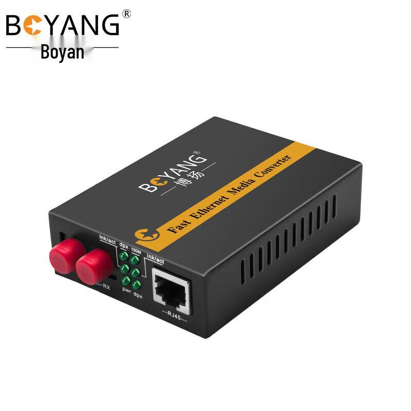 

Boyang BY-WF111S Fiber Optic Transceiver 100M Single Mode Dual Fiber
