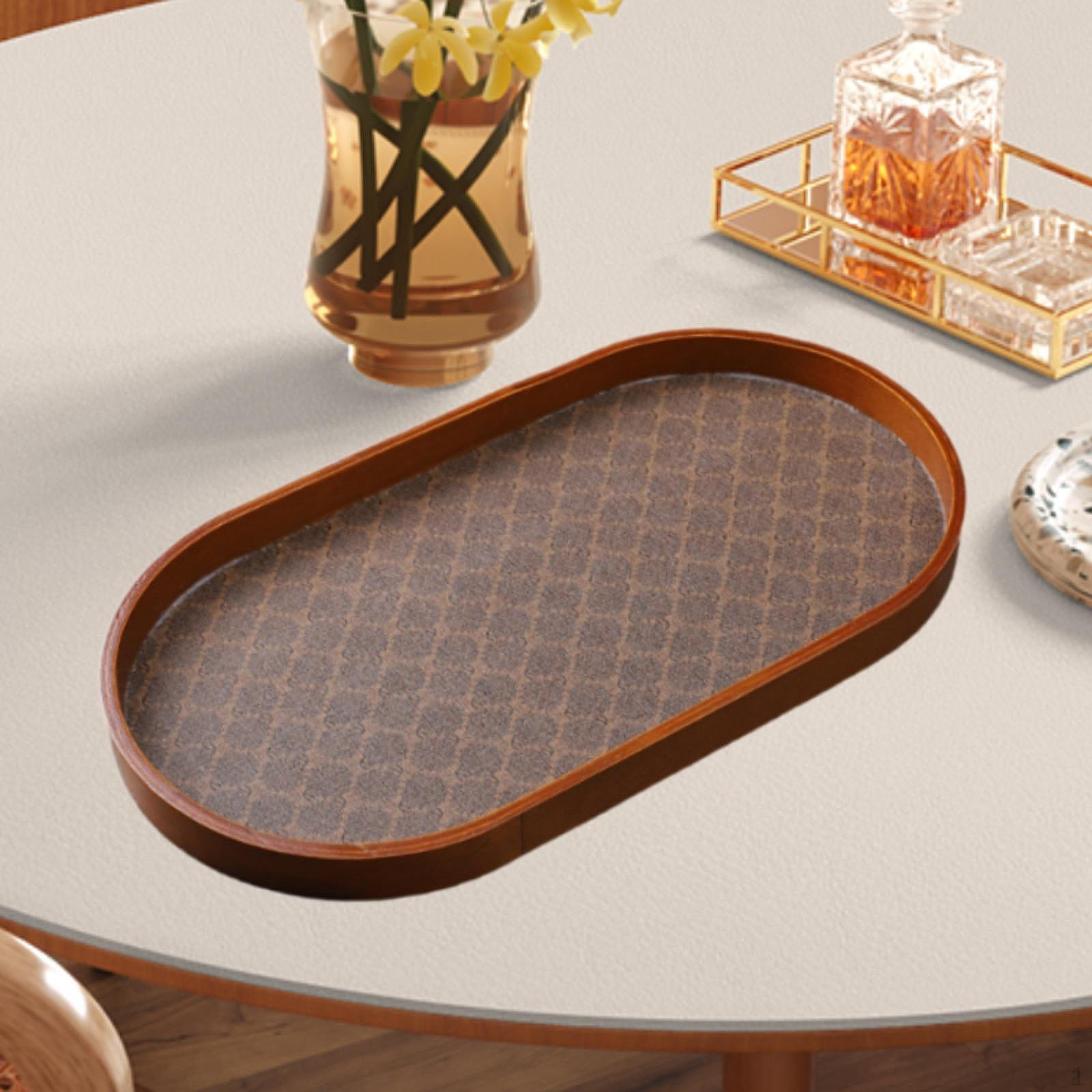 

Набор подносов для сервировки в деревенском стиле для домашнего приема Oval