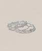 47Bag 925 Silver Edelin Stack Ring/ Edelin