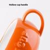 Taza Cerámica Forma Calabaza Temática Halloween Apta Lavavajillas Taza Para Café Bebida Caliente Decoración Hogar Oficina