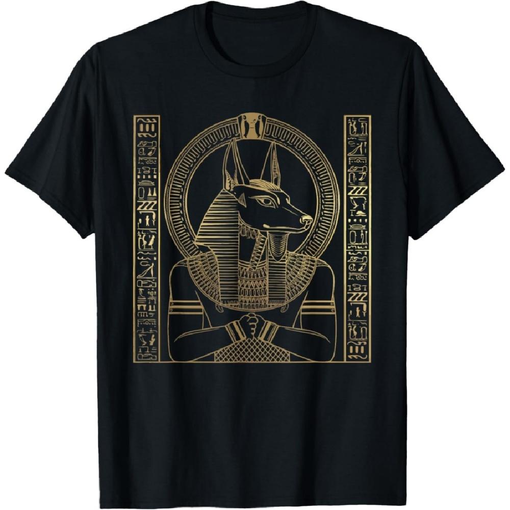 

Anubis Egyptian Diety Egypt Pyramid Ancient Egypt T-Shirt(1) S
