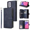 For Samsung Galaxy A33 5G Zipper Wallet Case Card Slots Leather Phone Cover