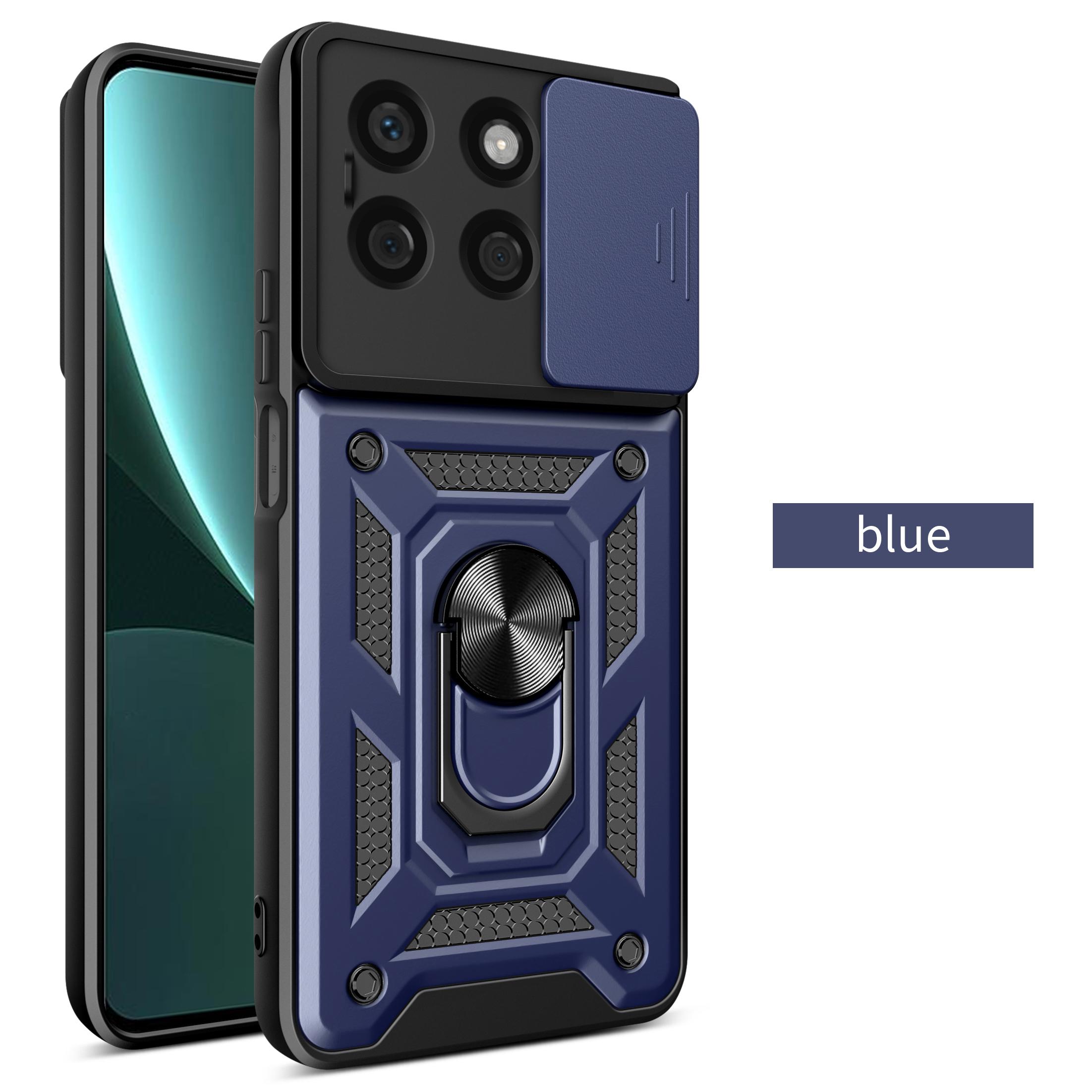 

Чехол для POCO X8 Pro Max X7 Pro X6 Чехол-броня со сдвижной крышкой для защиты объектива камеры для Xiaomi POCO X7 Кольцо-подставка Ударопрочный Funda Poco X8 Pro Max