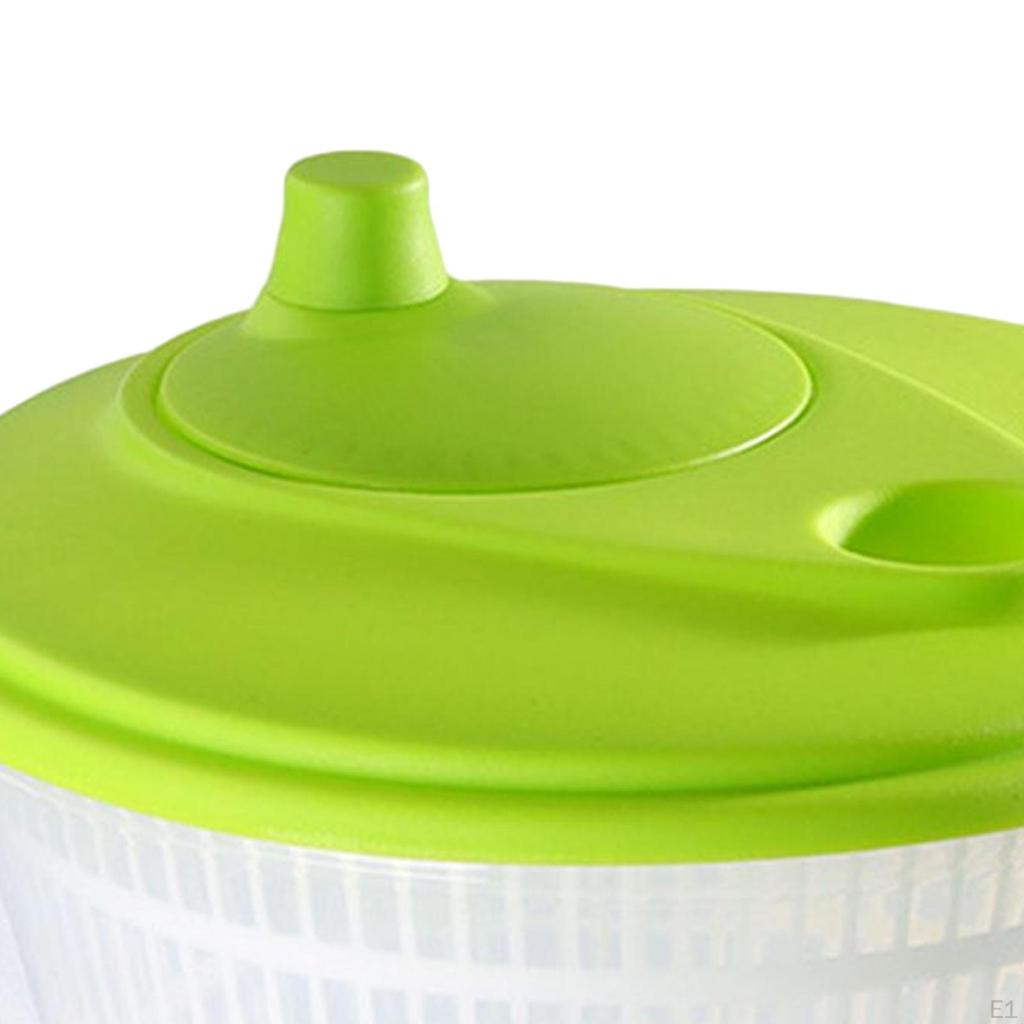 3L Salad Dryer with Bowl Strainer Washable Spinner for Vegetable Pasta
