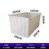 Durable Thickened Plastic Water Tank & Soaking Sink for Aquaculture and Fish/Turtle Farming