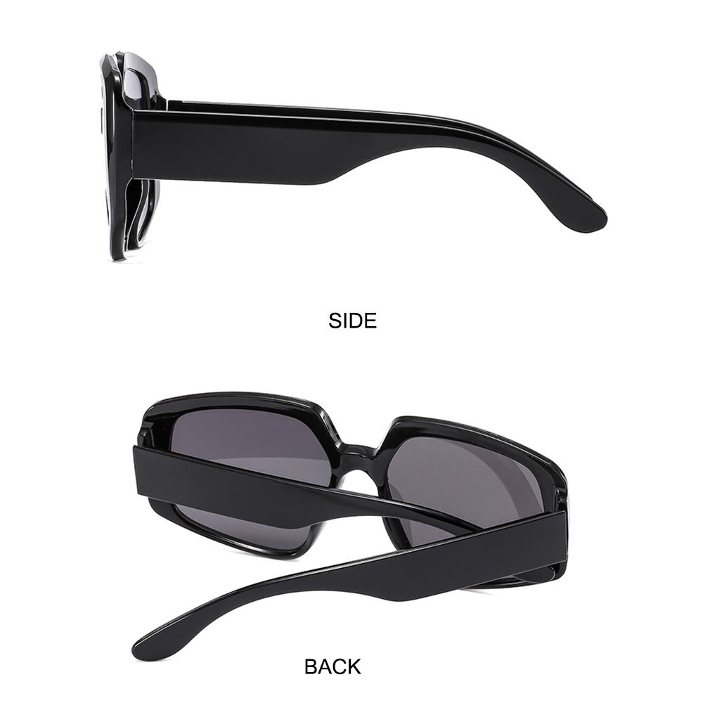 Trendy Fashion Large Shades Goggle Women's Oversized Sunglasses Square Sun Glasses