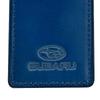 Subaru Genuine Leather Pencil Official Subaru Zipper Navy with Subaru Logo (SUBARU) Case, Product, Closure, Compact, Blue,
