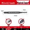 Cobalt Nitride Spiral Tap for Stainless Steel (Drill Bit: M4, M5, M6, M8, M10)