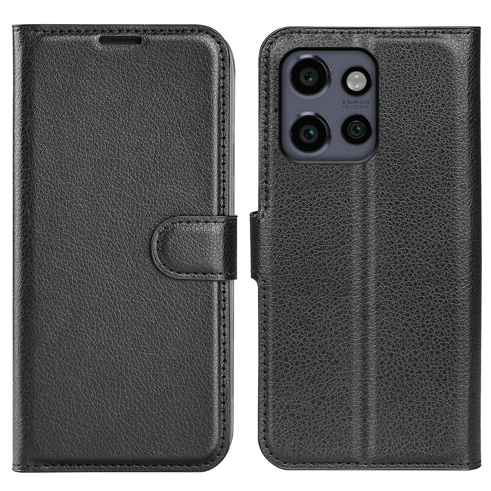 For Motorola Edge 50 Neo 5G/Moto S50 5G/Thinkphone 25 5G Case Litchi Texture Shockproof Leather Wallet Phone Cover