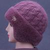 Thickened Winter Hat Warm Beret Hat Casual Knitted Hat  for Women