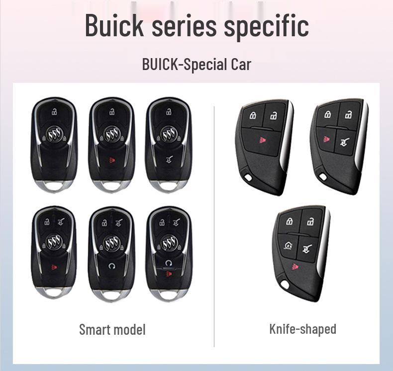 Buick Envision, Verano Pro, Regal, LaCrosse, GL8, Enclave, Encore Key Case for Men