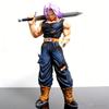 33cm Anime Dragon Ball GK Super Saiyan Trunks Action Figures With Sword Statue Collectible Toys Desktop Decoration Model Gifts
