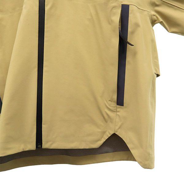 Adidas MYSHELTER Logo Print Nylon Blend My Shelter Rain Jacket M Beige Men's Used