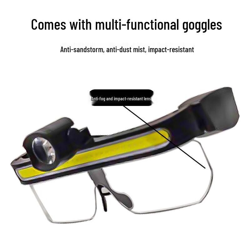 Lishi Multi-functional LED Glasses Headlamp
