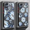 Funda Back Phone Cover Case for Xiaomi Redmi Note 14 13C A4 9S 14C 13 Pro Plus 11 10 12 Cartoon Bule Flower